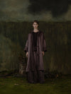 Mutedance 25 Autumn/Winter Double Drawstring Waist Skirt Plant Dye Highly Handcrafted MD-MD25FW90-purple (MD25FW89)